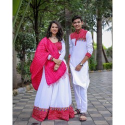 Navratri special male female combo set